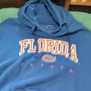 University Of Florida Gators Blue Pull Over Hoodie Men's 2XL NCAA Worn Once